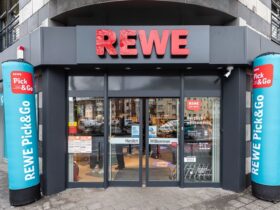 Bio-Lebensmitteln bei REWE